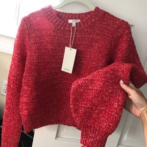 NWT Joie Kore Sweater in Red